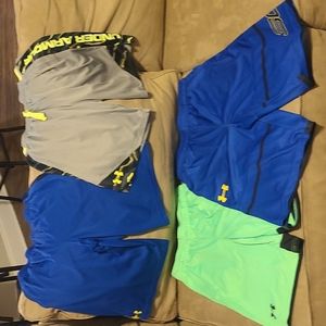Under armour shorts youth large